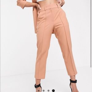 ASOS tailored cigarette suit pants